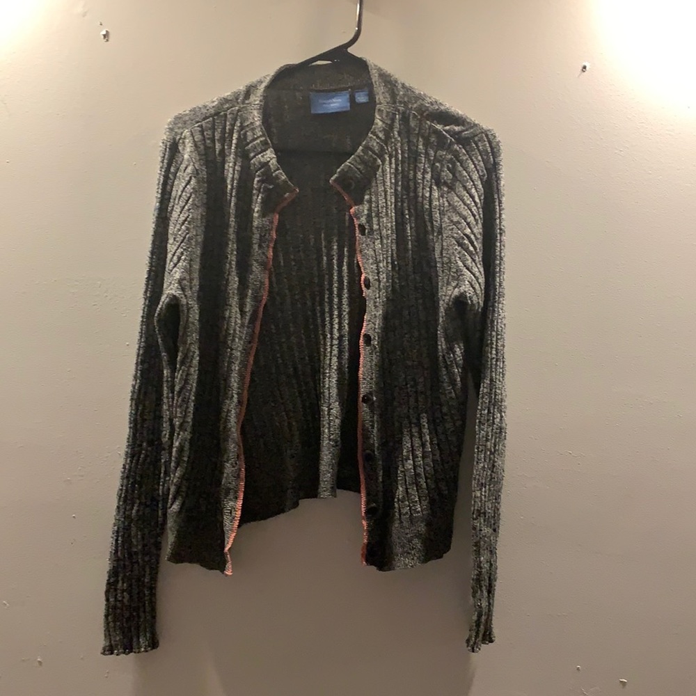 SimplyVera button down cardigan sz L